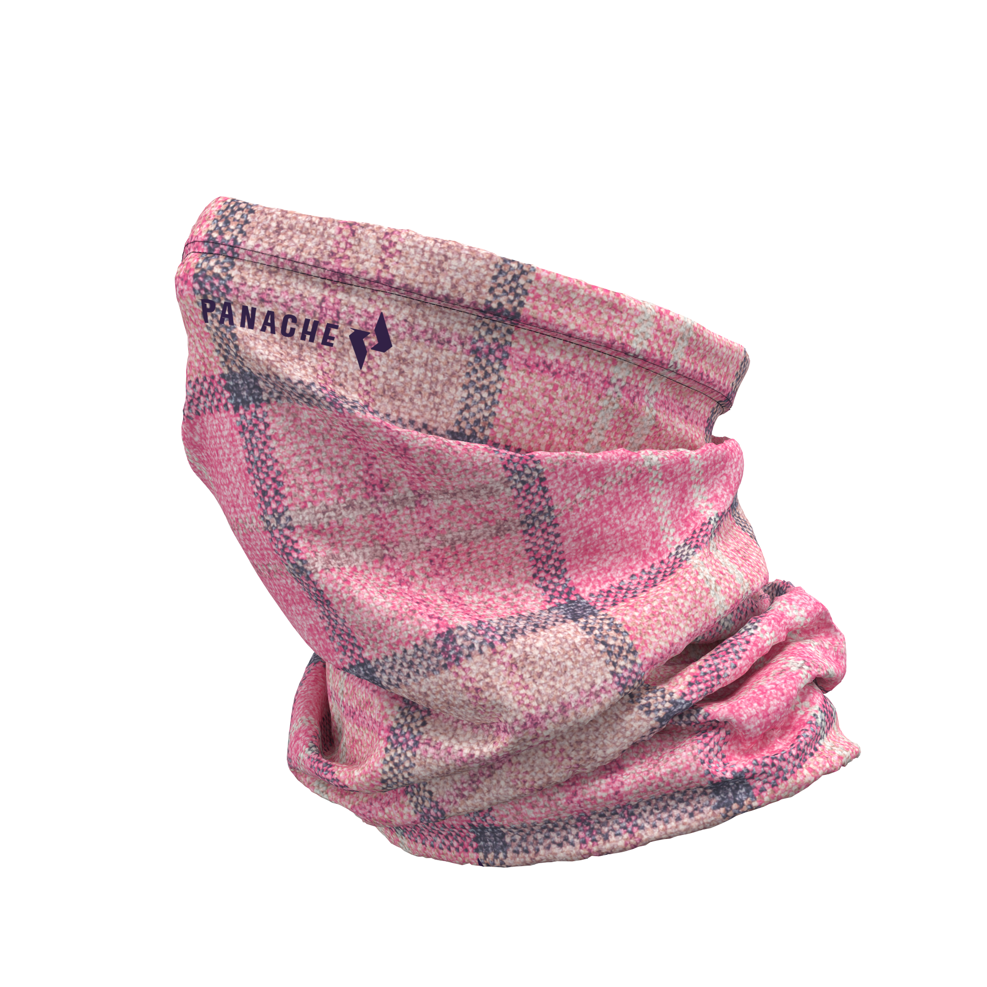 Thermal Neck Warmer - Plaid Red