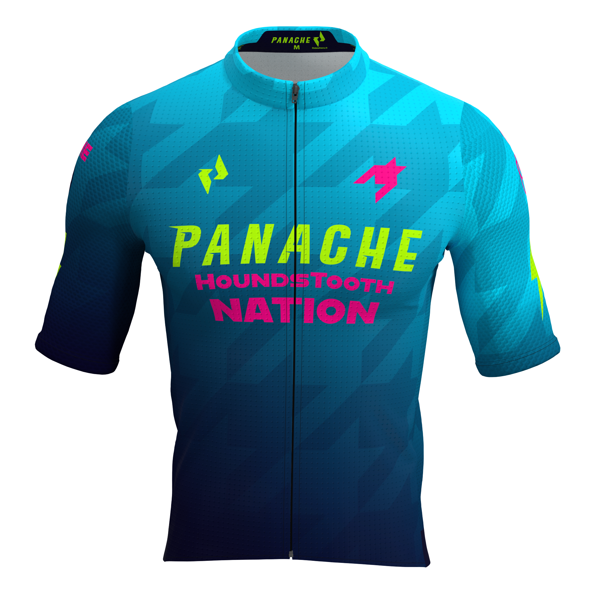 PANACHE NATION24 - Camiseta Pro Super para hombre - AZUL NEÓN 